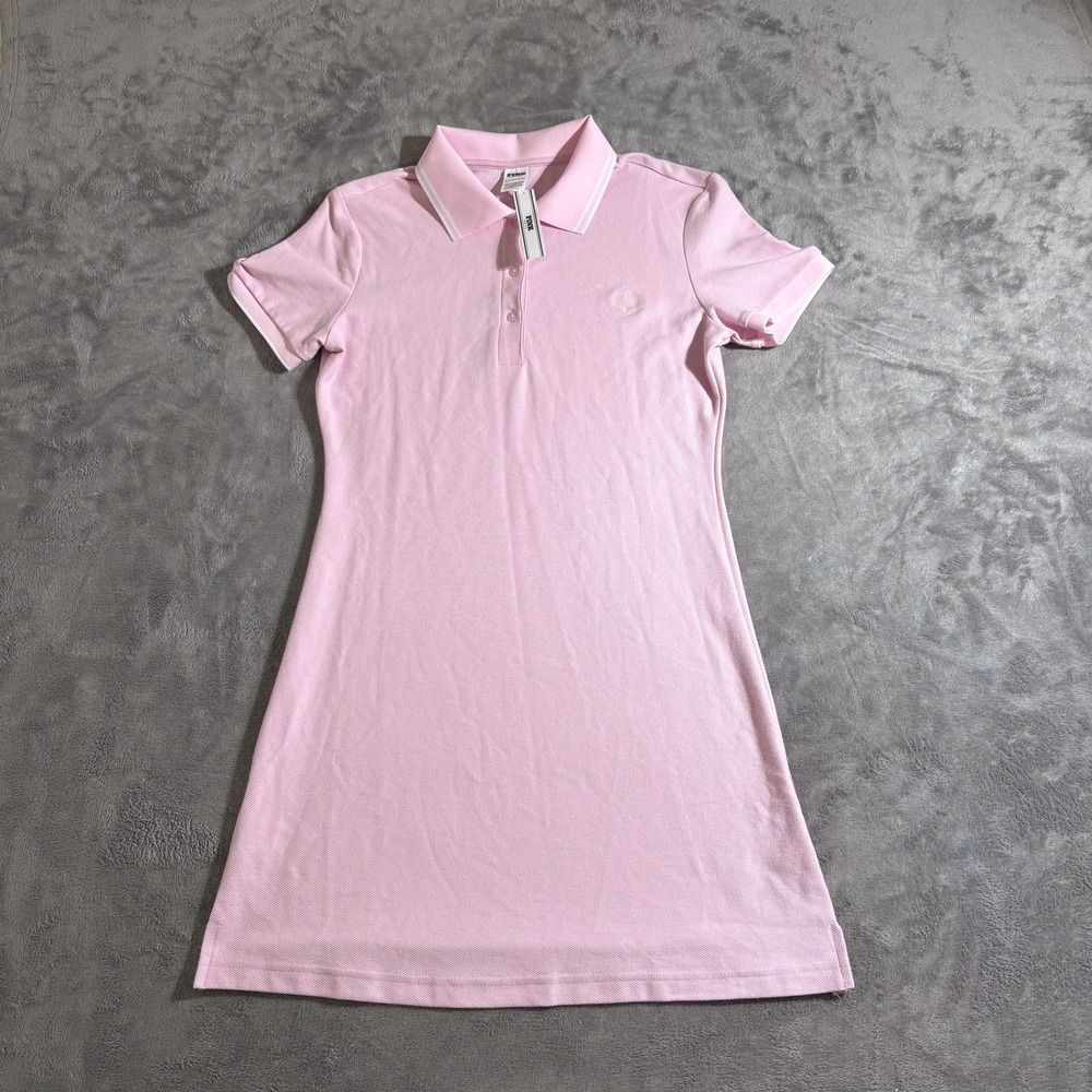 PINK VICTORIA'S SECRET PIQUÉ POLO DRESS  Size Small New With Tags